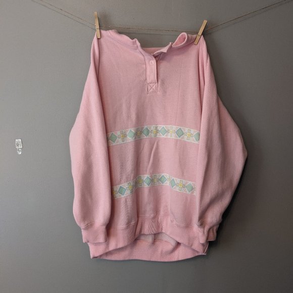 Eileen & Co. 90's Vintage Pull Over Sweater Medium - Picture 2 of 8